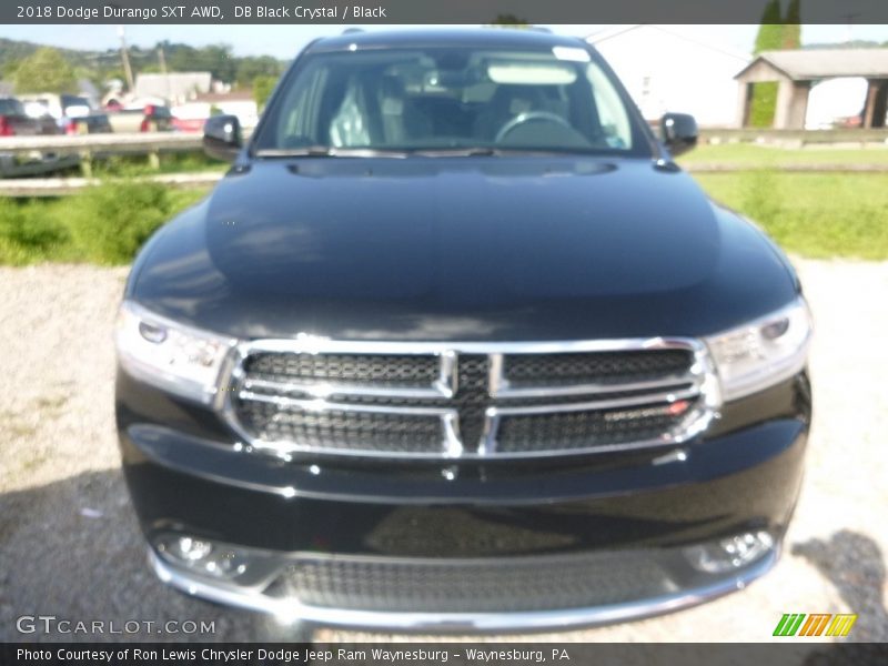 DB Black Crystal / Black 2018 Dodge Durango SXT AWD