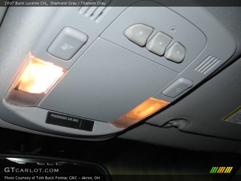 Sharkskin Gray / Titanium Gray 2007 Buick Lucerne CXL