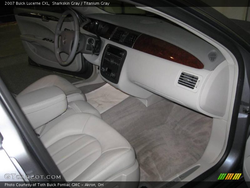 Sharkskin Gray / Titanium Gray 2007 Buick Lucerne CXL