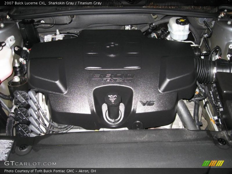 Sharkskin Gray / Titanium Gray 2007 Buick Lucerne CXL