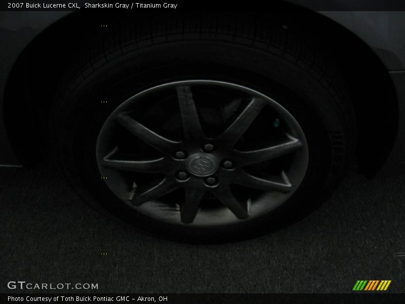 Sharkskin Gray / Titanium Gray 2007 Buick Lucerne CXL