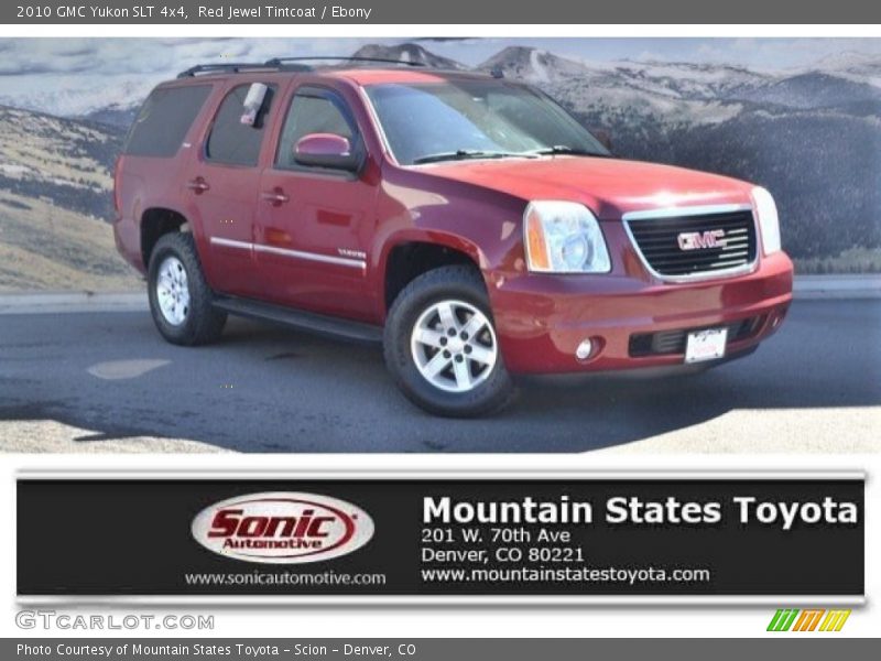 Red Jewel Tintcoat / Ebony 2010 GMC Yukon SLT 4x4