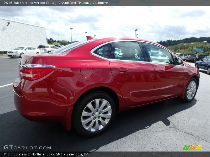 Crystal Red Tintcoat / Cashmere 2016 Buick Verano Verano Group