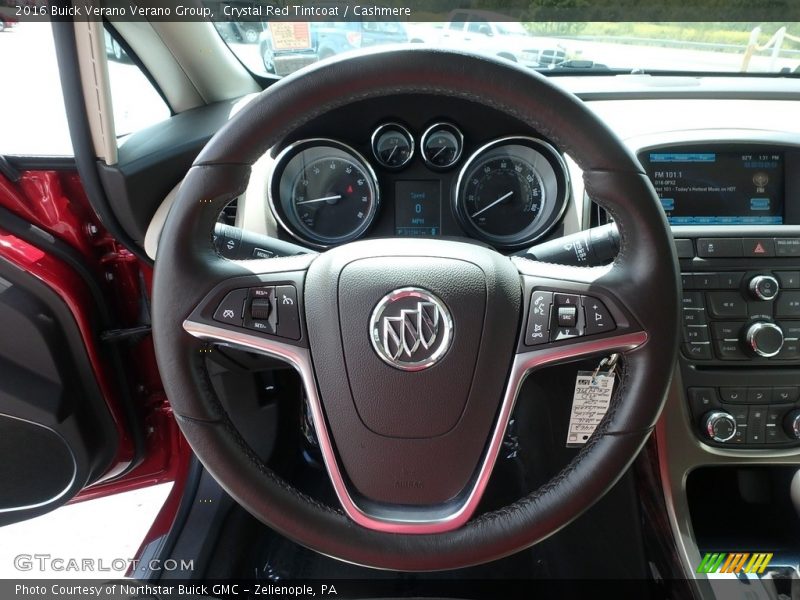 Crystal Red Tintcoat / Cashmere 2016 Buick Verano Verano Group