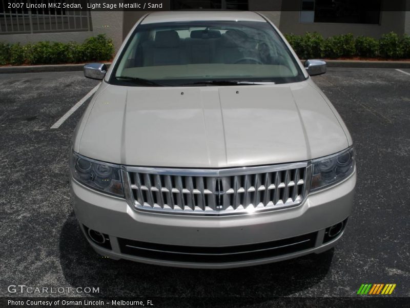 Light Sage Metallic / Sand 2007 Lincoln MKZ Sedan