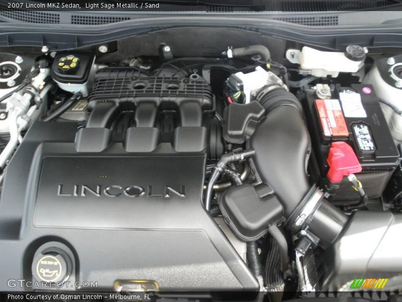 Light Sage Metallic / Sand 2007 Lincoln MKZ Sedan