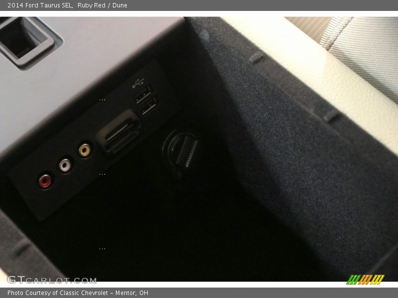 Ruby Red / Dune 2014 Ford Taurus SEL