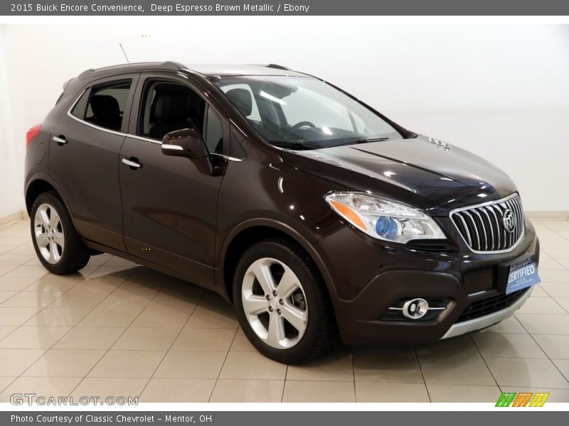 Deep Espresso Brown Metallic / Ebony 2015 Buick Encore Convenience