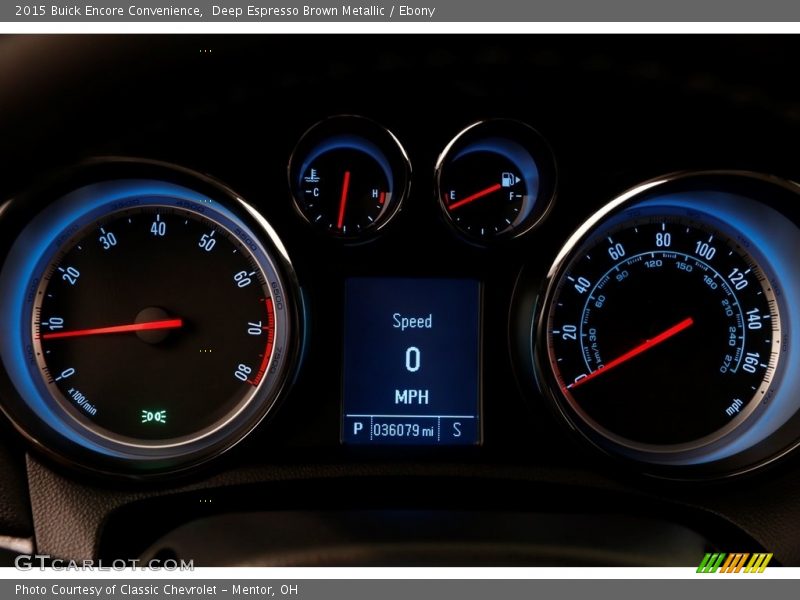 Deep Espresso Brown Metallic / Ebony 2015 Buick Encore Convenience