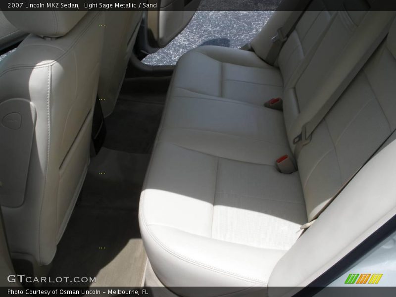 Light Sage Metallic / Sand 2007 Lincoln MKZ Sedan