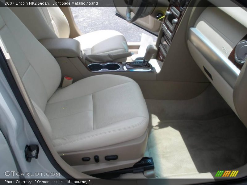 Light Sage Metallic / Sand 2007 Lincoln MKZ Sedan