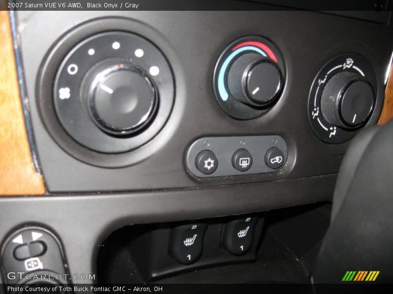 Black Onyx / Gray 2007 Saturn VUE V6 AWD