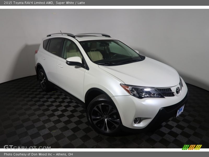 Super White / Latte 2015 Toyota RAV4 Limited AWD