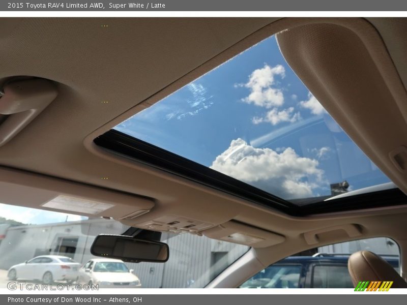 Super White / Latte 2015 Toyota RAV4 Limited AWD