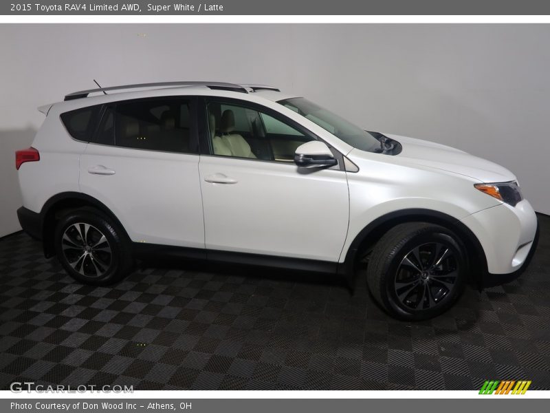 Super White / Latte 2015 Toyota RAV4 Limited AWD