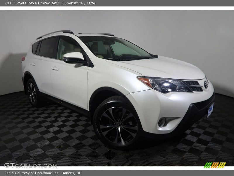 Super White / Latte 2015 Toyota RAV4 Limited AWD