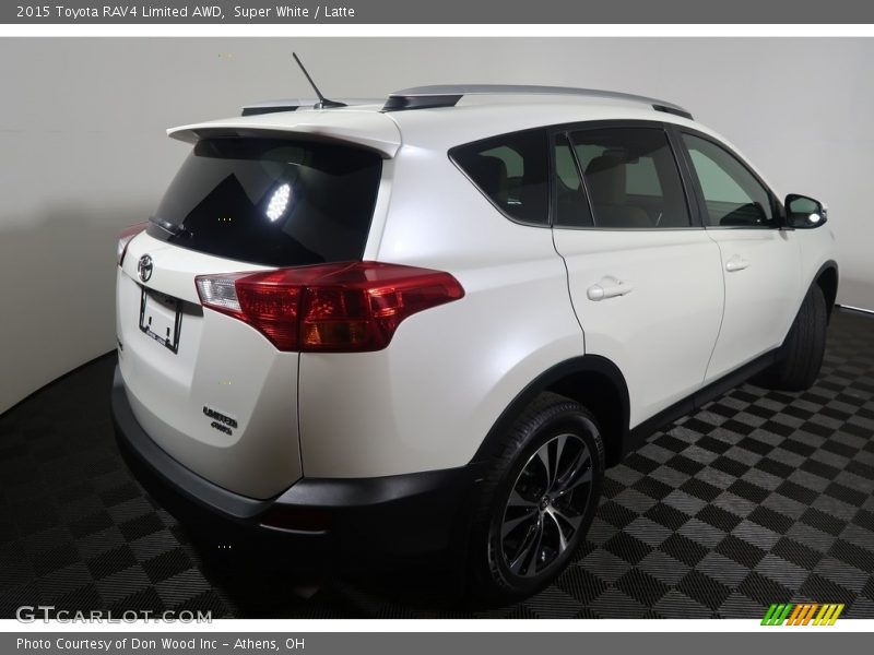 Super White / Latte 2015 Toyota RAV4 Limited AWD