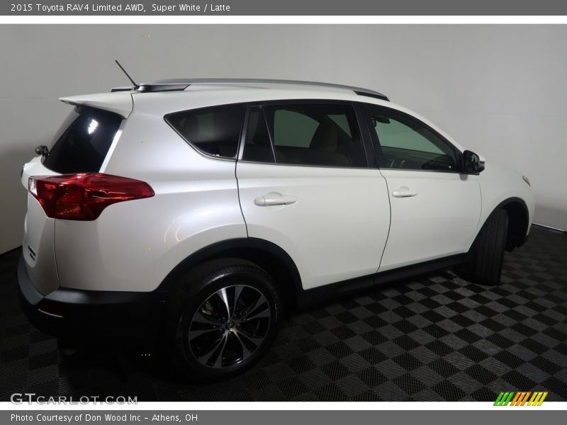 Super White / Latte 2015 Toyota RAV4 Limited AWD