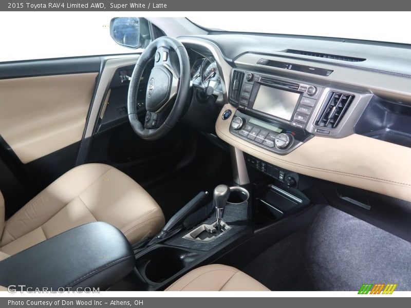 Super White / Latte 2015 Toyota RAV4 Limited AWD
