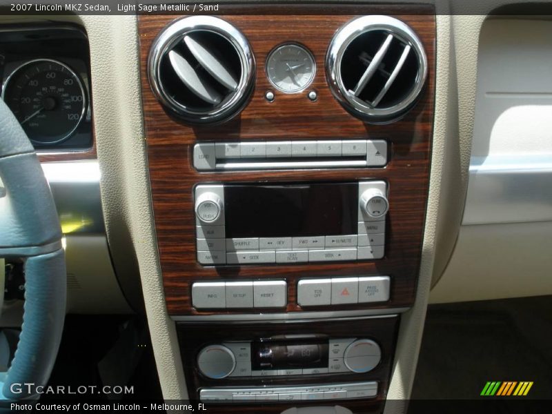 Light Sage Metallic / Sand 2007 Lincoln MKZ Sedan