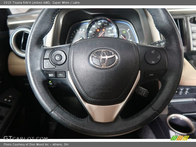 Super White / Latte 2015 Toyota RAV4 Limited AWD