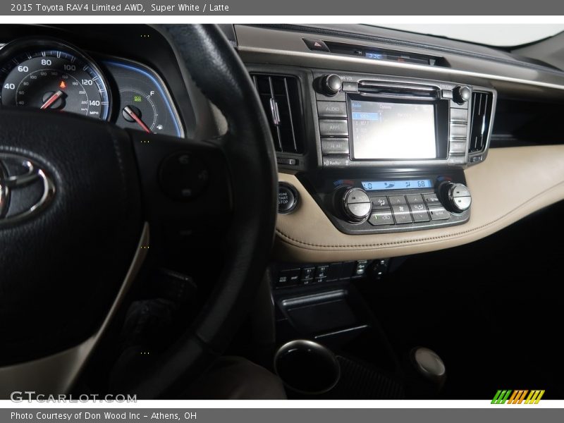 Super White / Latte 2015 Toyota RAV4 Limited AWD