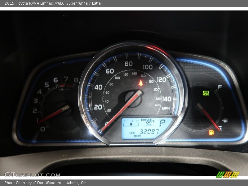 Super White / Latte 2015 Toyota RAV4 Limited AWD