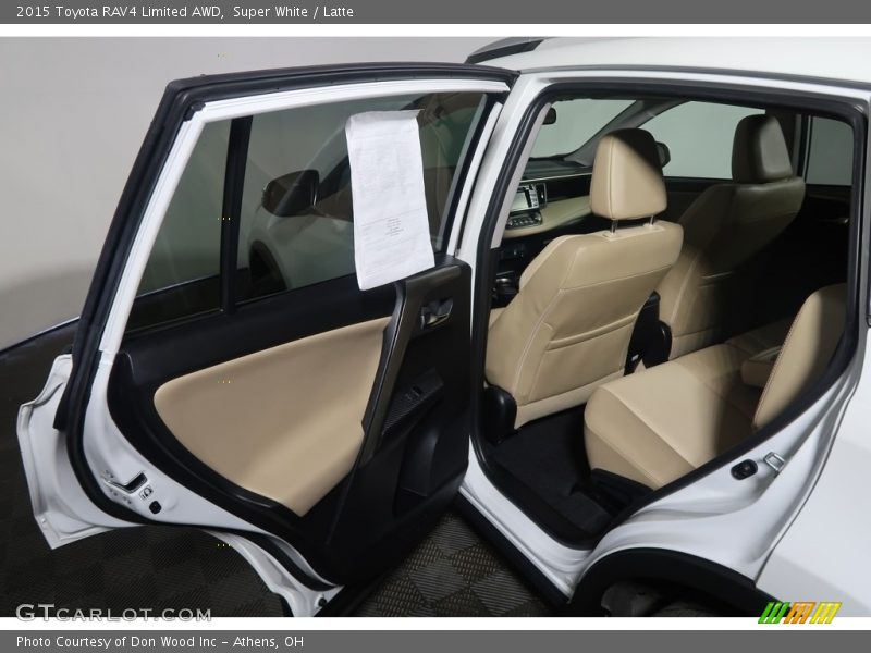 Super White / Latte 2015 Toyota RAV4 Limited AWD