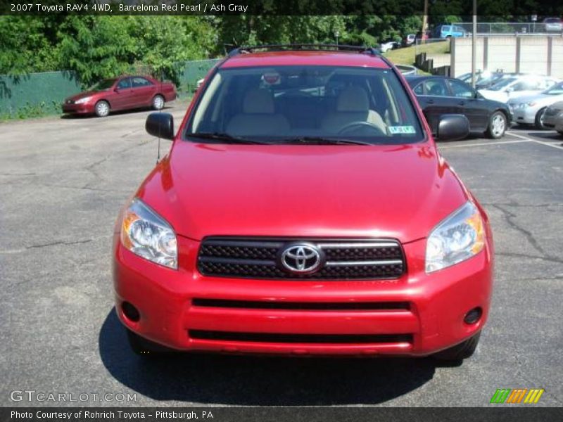 Barcelona Red Pearl / Ash Gray 2007 Toyota RAV4 4WD