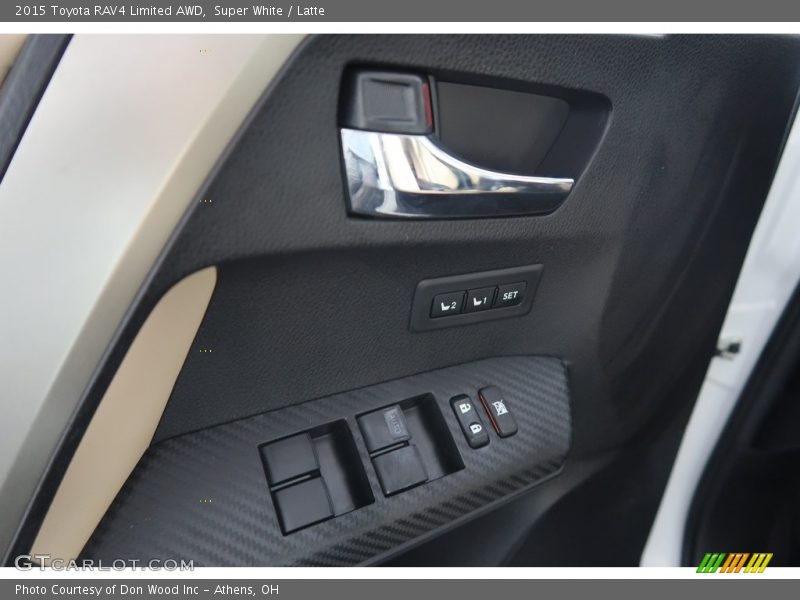 Super White / Latte 2015 Toyota RAV4 Limited AWD