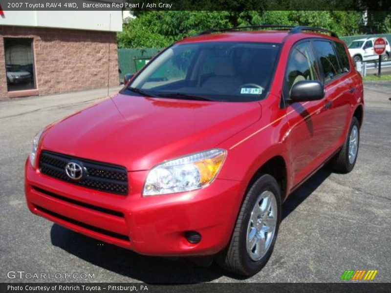 Barcelona Red Pearl / Ash Gray 2007 Toyota RAV4 4WD