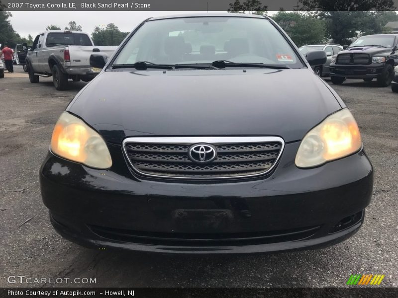 Black Sand Pearl / Stone 2007 Toyota Corolla LE