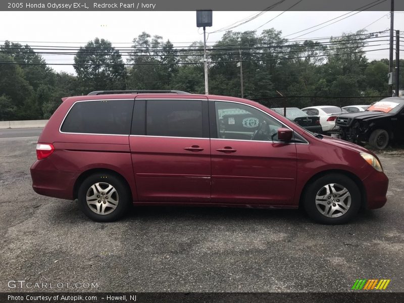 Redrock Pearl / Ivory 2005 Honda Odyssey EX-L