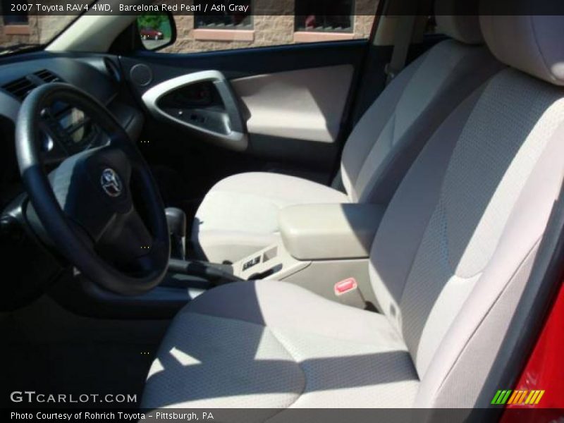 Barcelona Red Pearl / Ash Gray 2007 Toyota RAV4 4WD