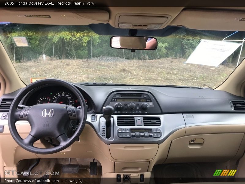 Redrock Pearl / Ivory 2005 Honda Odyssey EX-L