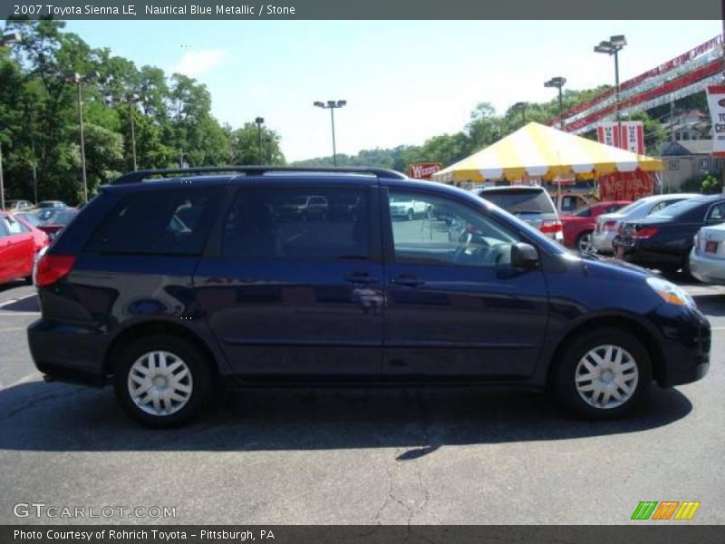 Nautical Blue Metallic / Stone 2007 Toyota Sienna LE