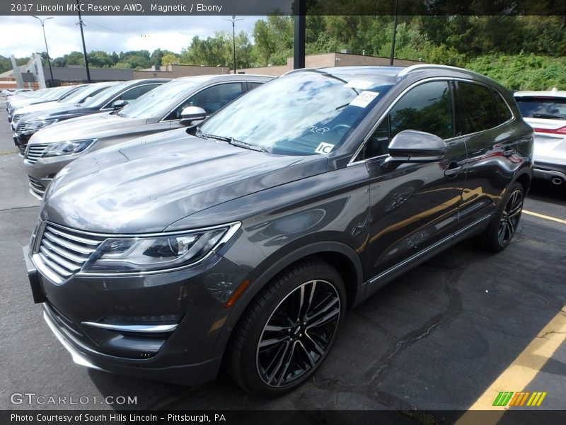 Magnetic / Ebony 2017 Lincoln MKC Reserve AWD