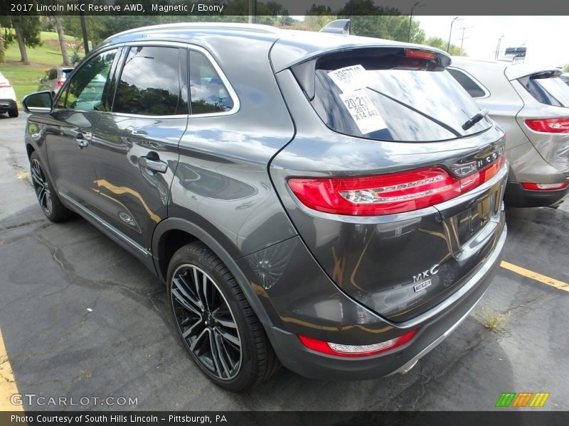 Magnetic / Ebony 2017 Lincoln MKC Reserve AWD