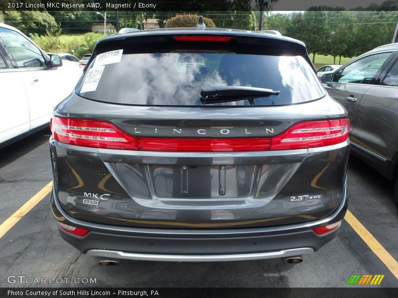 Magnetic / Ebony 2017 Lincoln MKC Reserve AWD