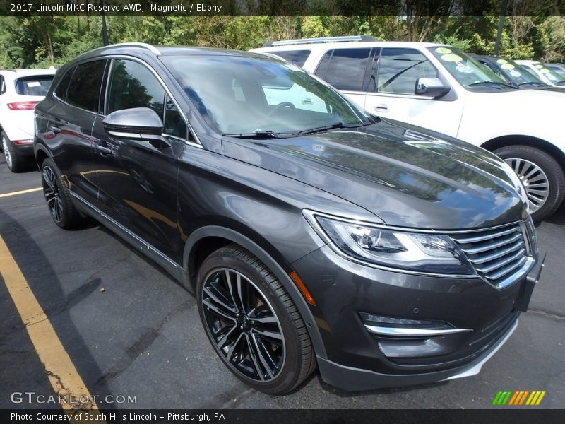 Magnetic / Ebony 2017 Lincoln MKC Reserve AWD