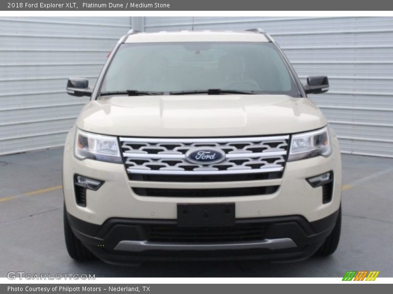 Platinum Dune / Medium Stone 2018 Ford Explorer XLT