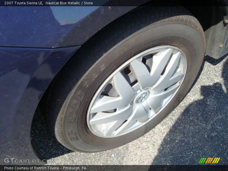 Nautical Blue Metallic / Stone 2007 Toyota Sienna LE
