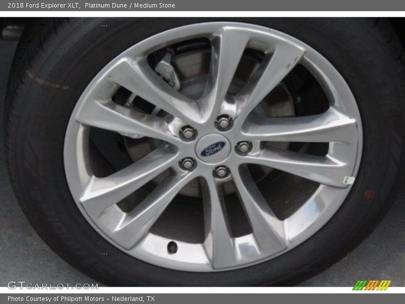 Platinum Dune / Medium Stone 2018 Ford Explorer XLT