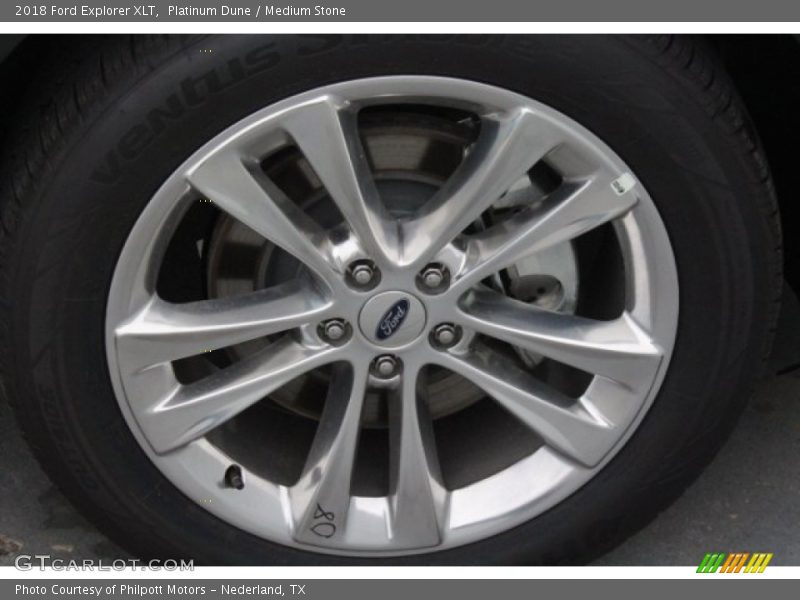 Platinum Dune / Medium Stone 2018 Ford Explorer XLT