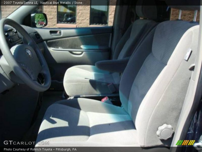 Nautical Blue Metallic / Stone 2007 Toyota Sienna LE
