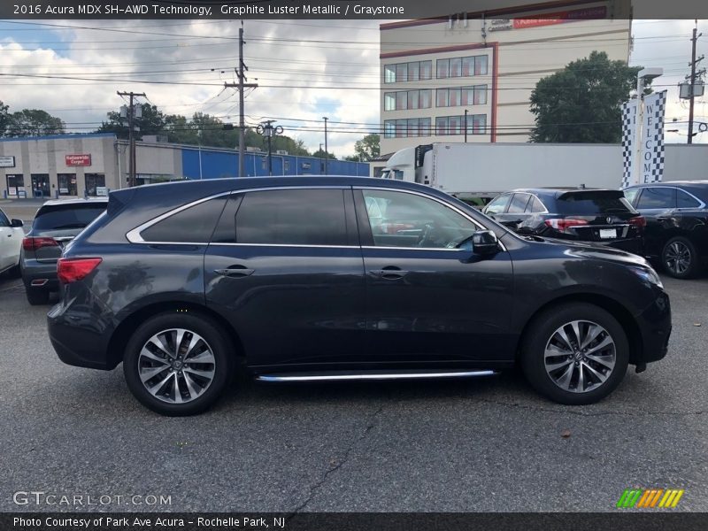 Graphite Luster Metallic / Graystone 2016 Acura MDX SH-AWD Technology
