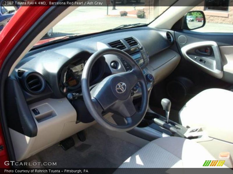 Barcelona Red Pearl / Ash Gray 2007 Toyota RAV4 4WD