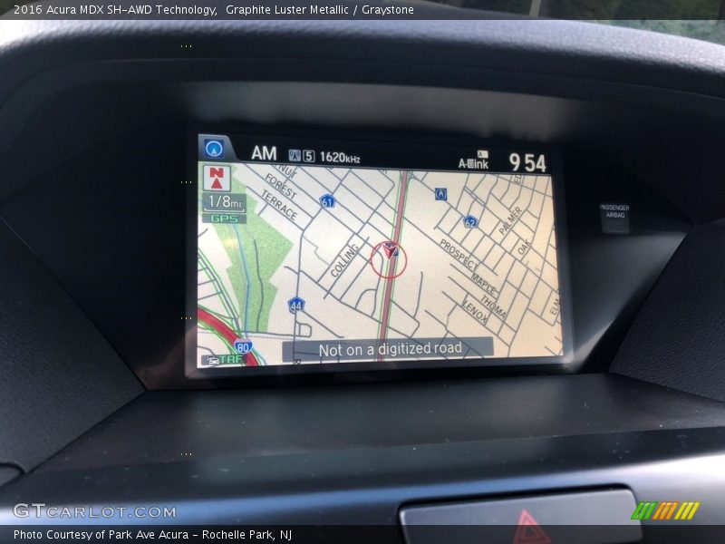 Graphite Luster Metallic / Graystone 2016 Acura MDX SH-AWD Technology