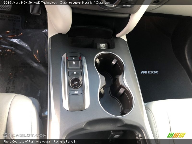 Graphite Luster Metallic / Graystone 2016 Acura MDX SH-AWD Technology
