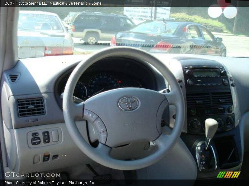 Nautical Blue Metallic / Stone 2007 Toyota Sienna LE
